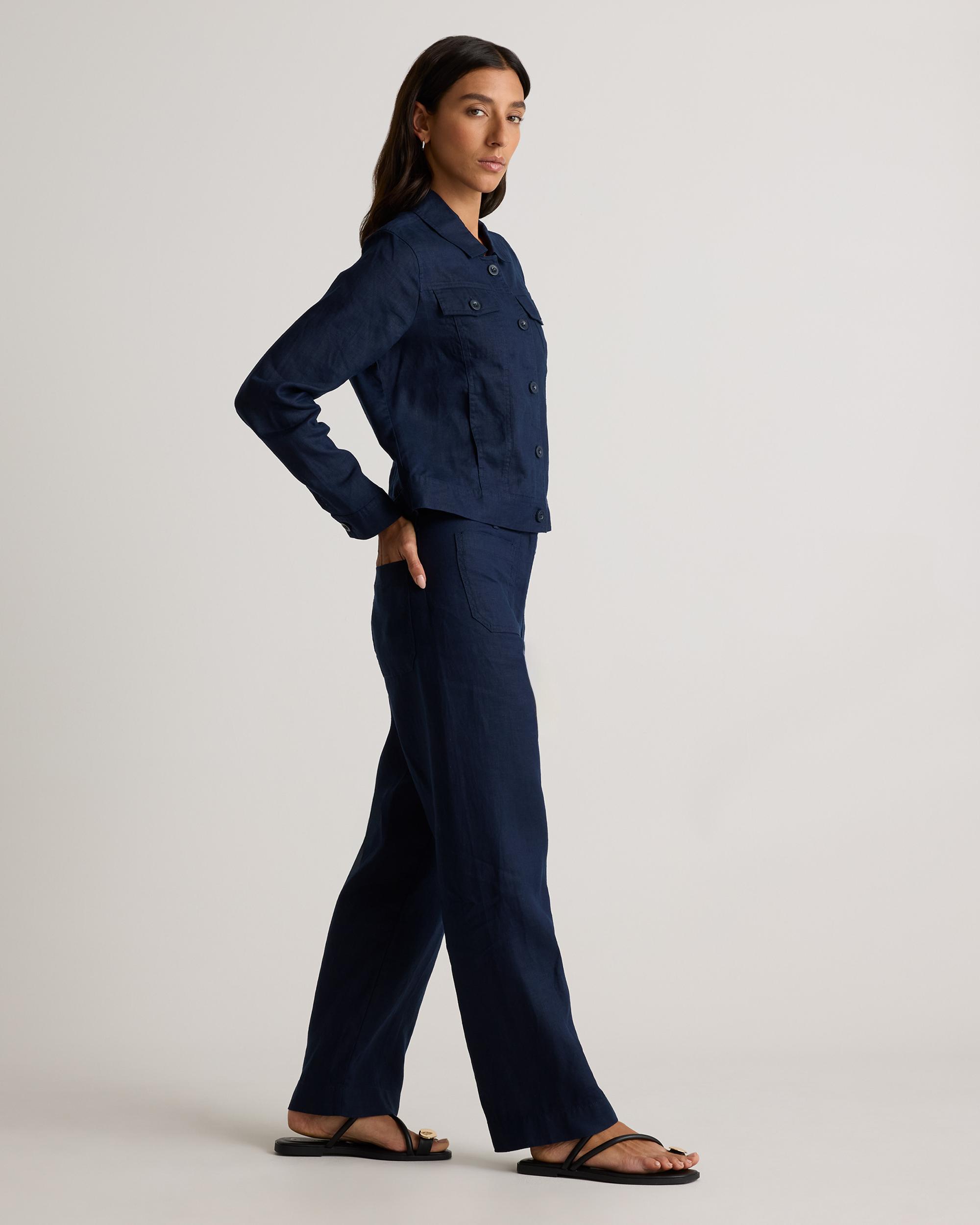 Quince | Women's 100% European Linen Jacket Product Image