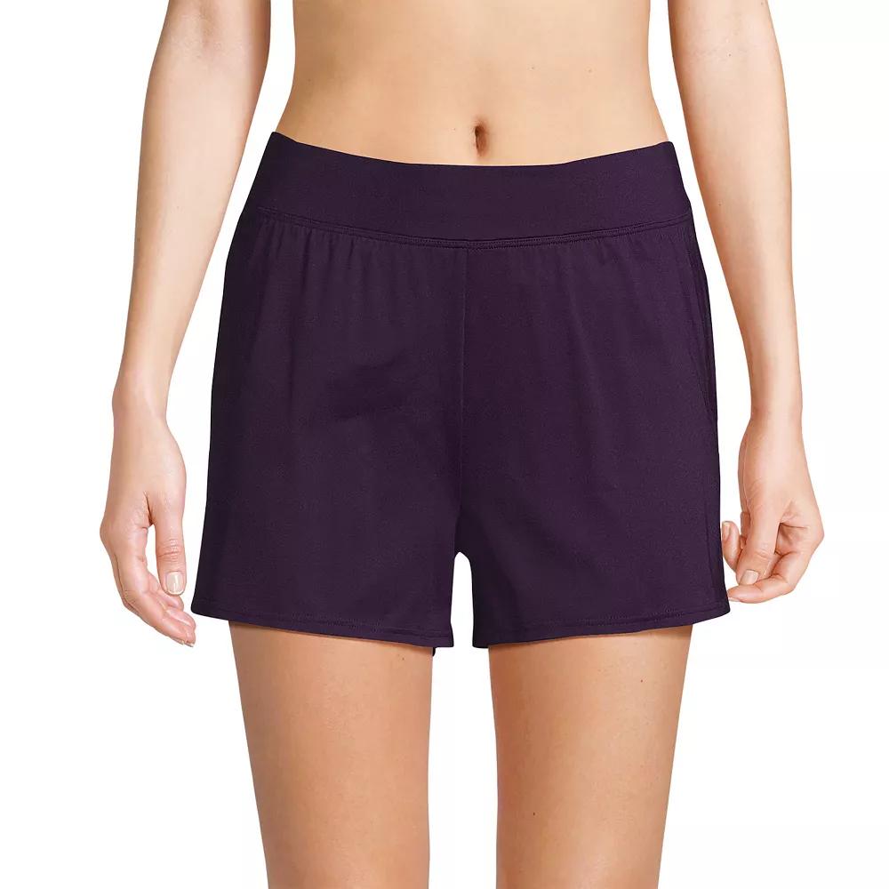 Women's Lands' End 3" Chlorine Resistant Smoothing Control Swim Shorts,  Product Image