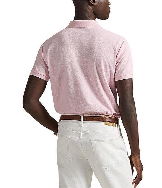 Polo Ralph Lauren Custom Slim Fit Honeycomb Mesh Short Sleeve Polo Shirt Product Image