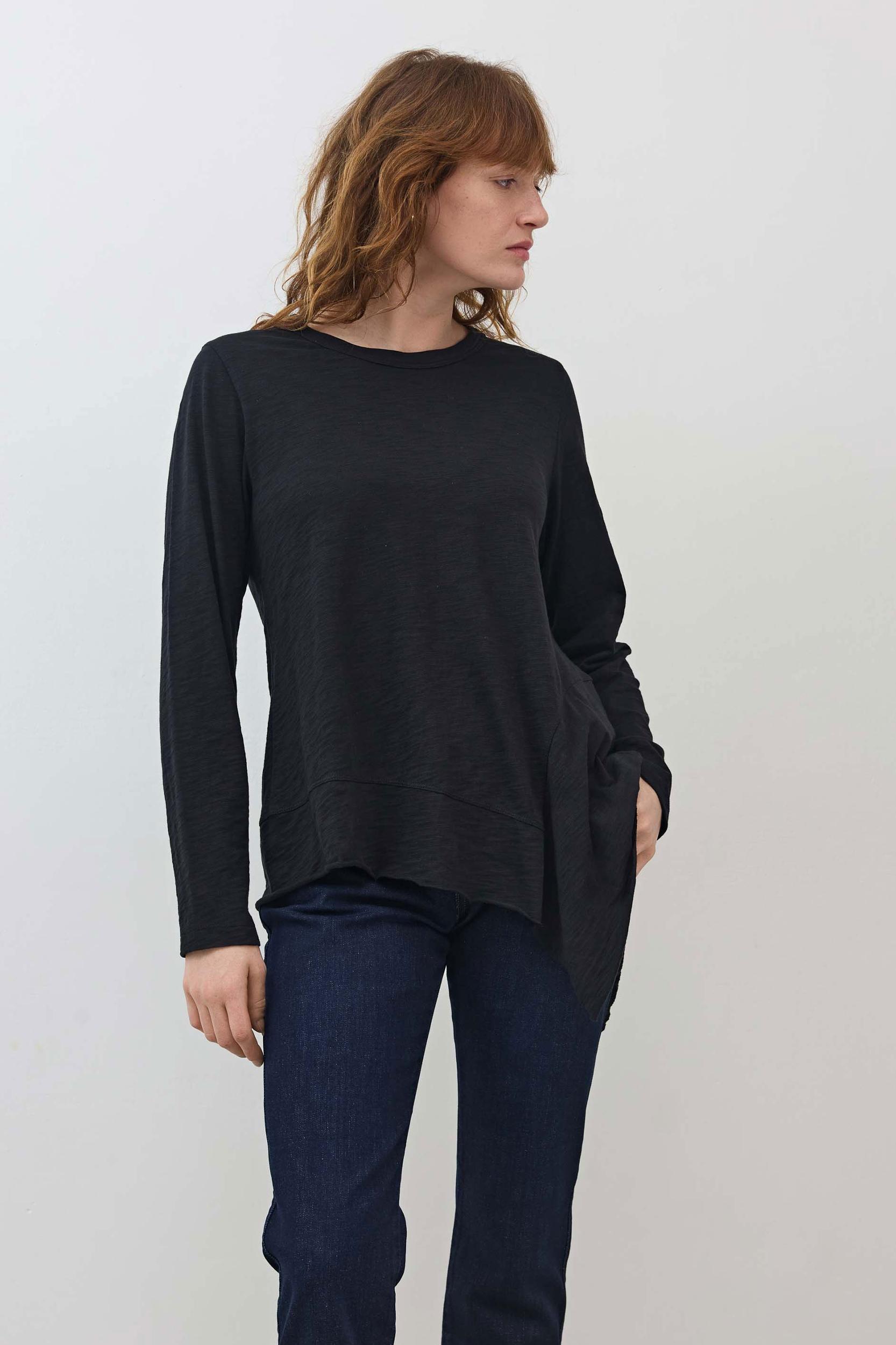 Asymmetric Long Sleeve Tunic Product Image