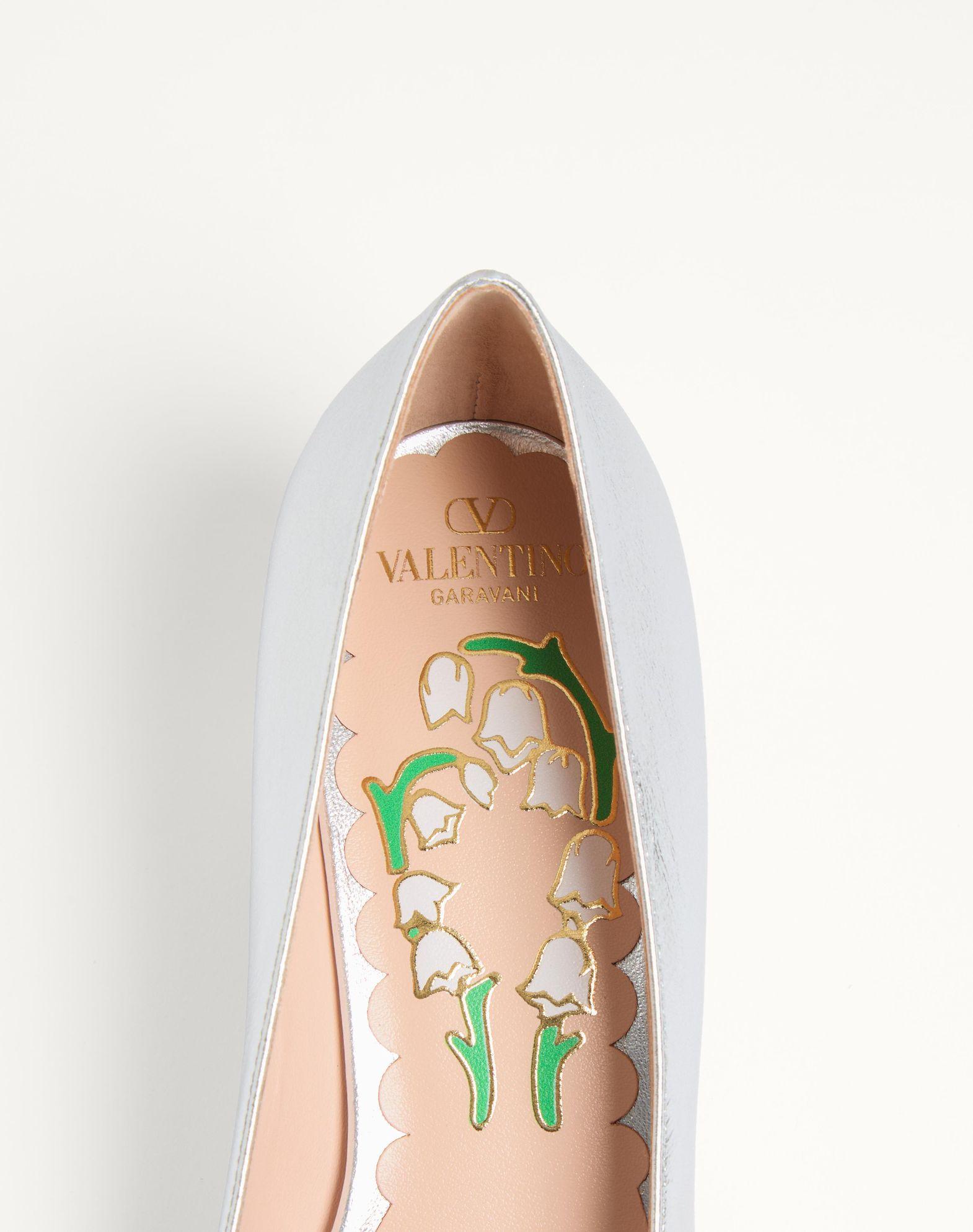 Bowow Pumps In Laminated Nappa 45Mm Product Image