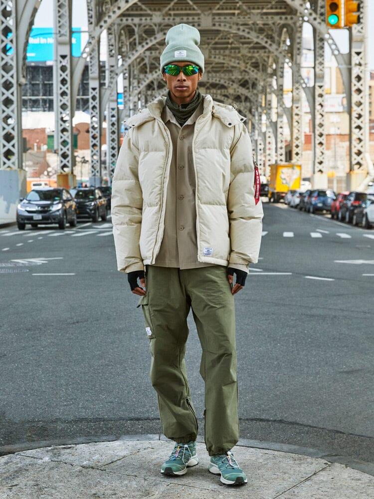 PUFFER PARKA LIMESTONE (LIMESTONE) Male Product Image