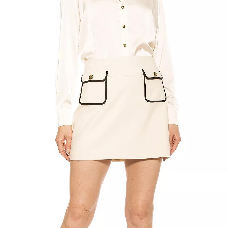 Women's ALEXIA ADMOR Mila Front Pocket Mini Skirt,  Product Image