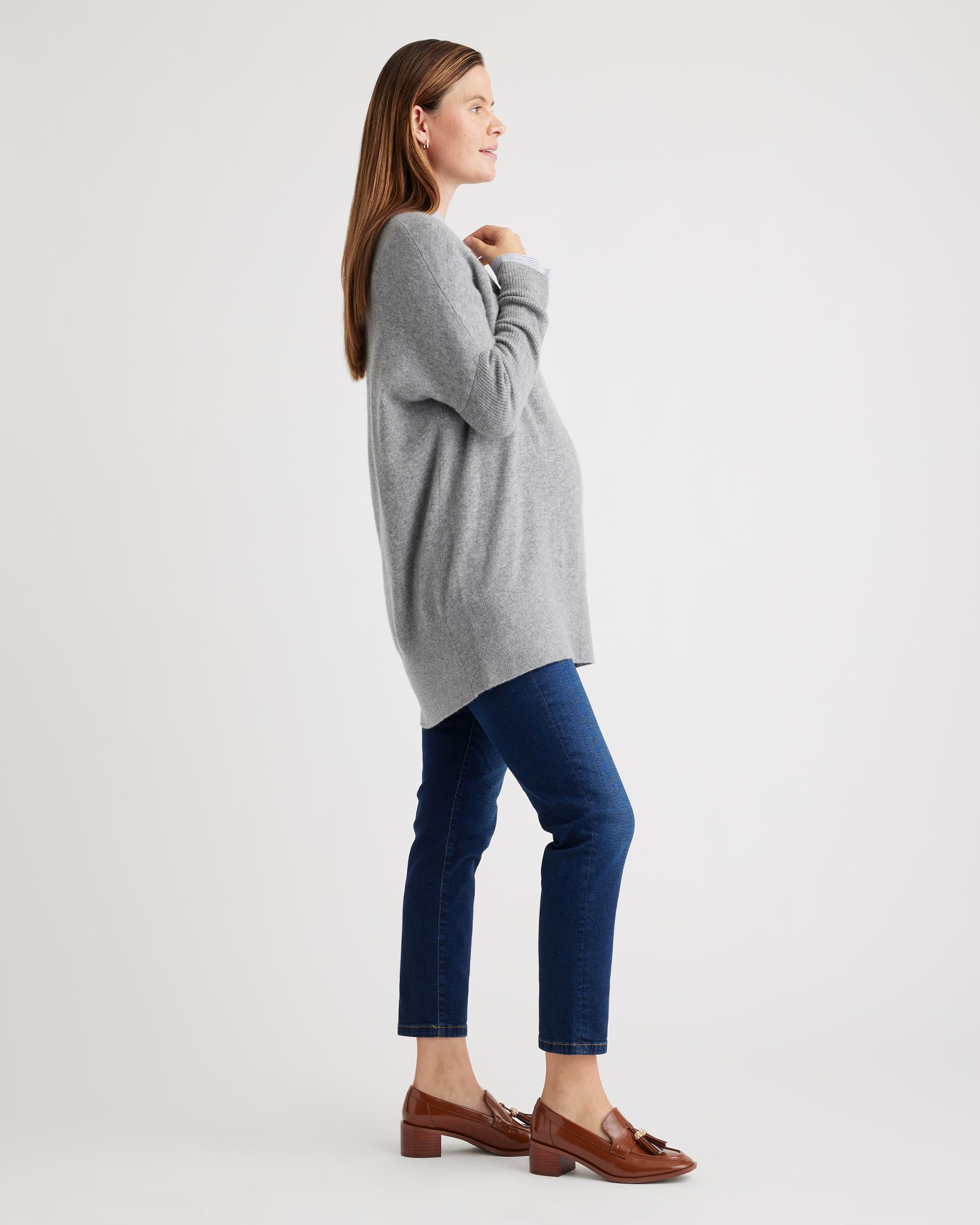 Quince | Women's Mongolian Cashmere Maternity OverSized Batwing Sweater Size XL Product Image
