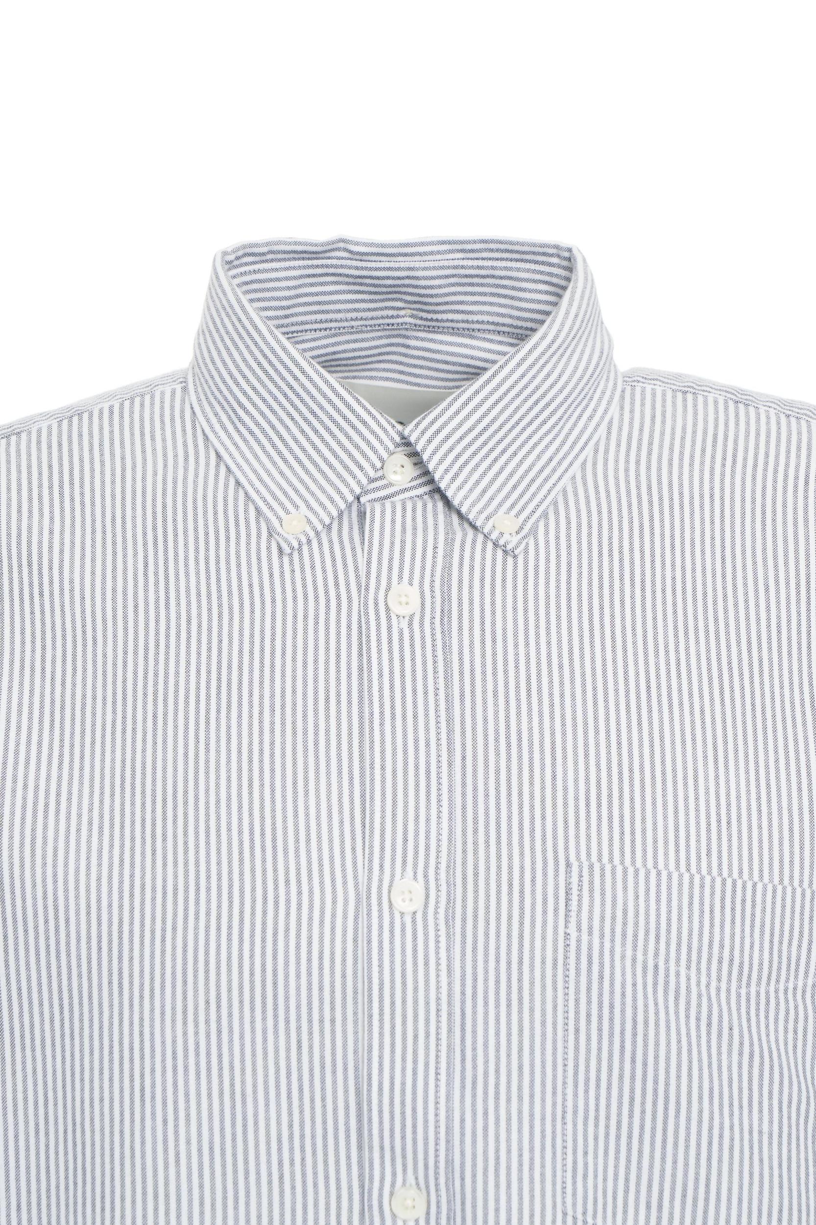 Striped shirt with button-down collar Product Image