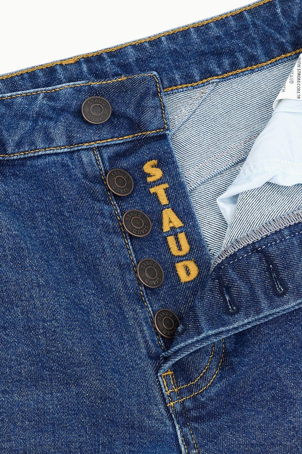 TEDDY STRETCH STRAIGHT JEAN | STONE BLUE Product Image