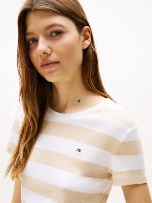 Rugby Stripe Crewneck T-Shirt Product Image