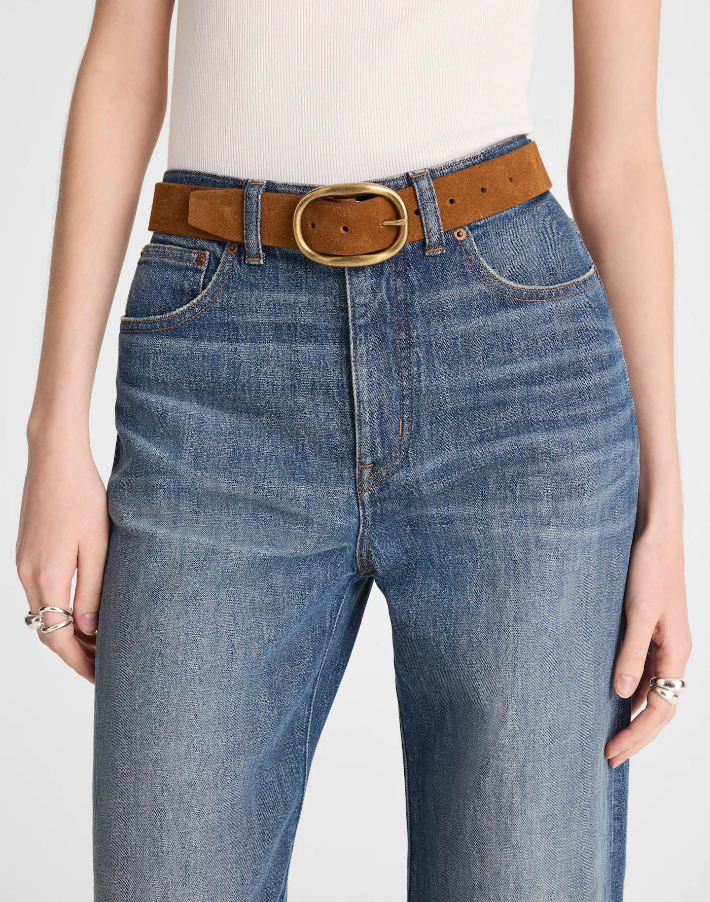 Oval-Buckle Belt Product Image