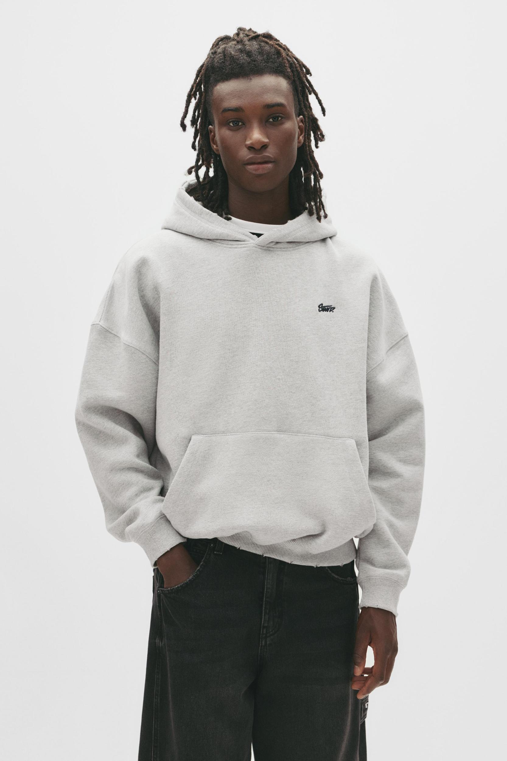 STWD embroidered logo hoodie Product Image