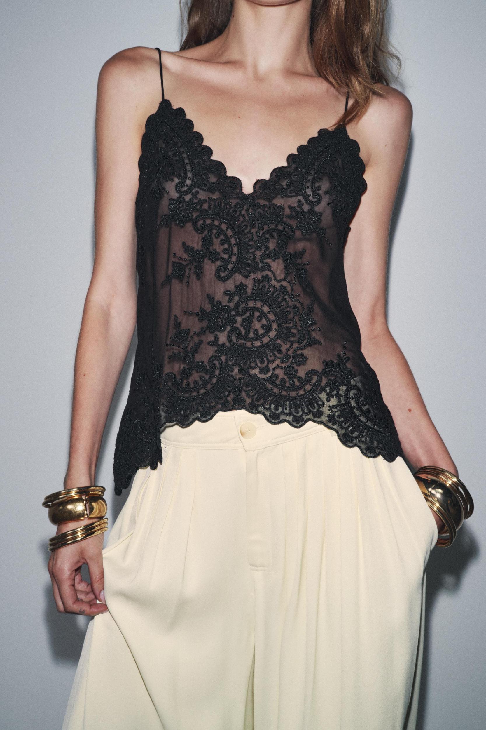 ZW COLLECTION LACE CAMISOLE TOP Product Image