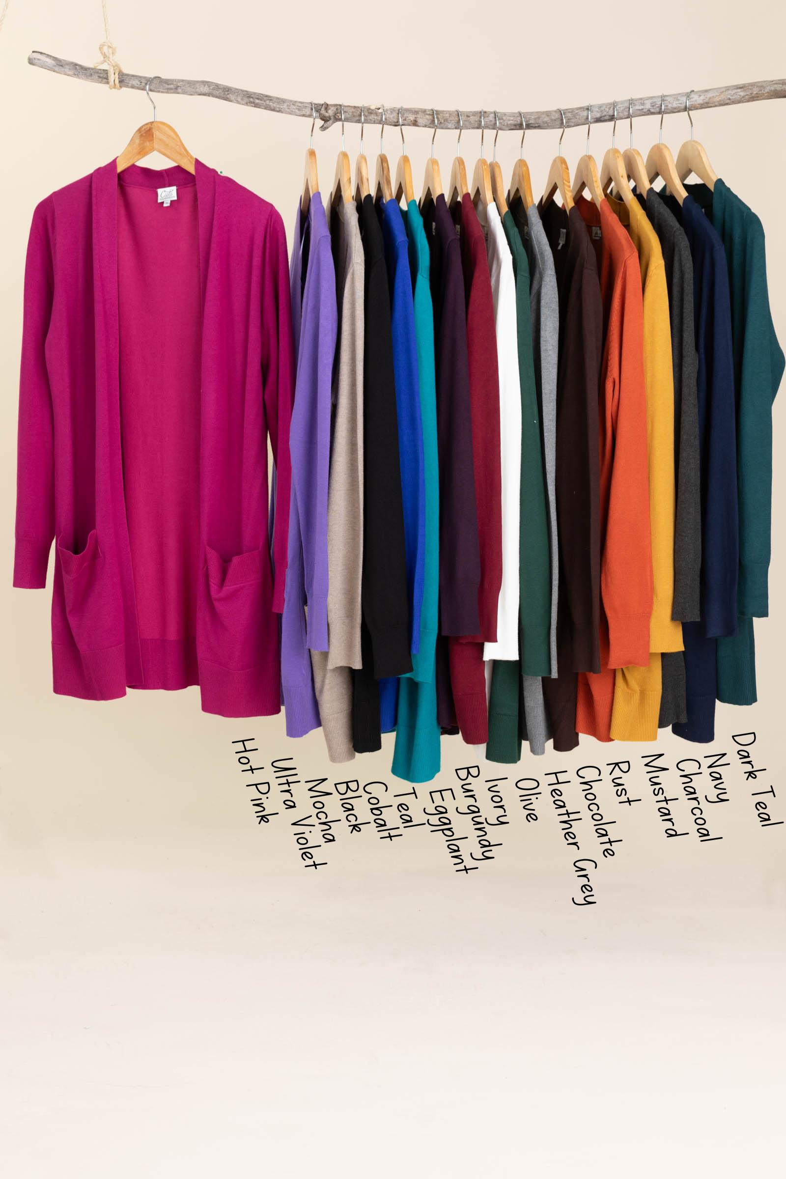 Lightweight Mid Length Cardigan Product Image