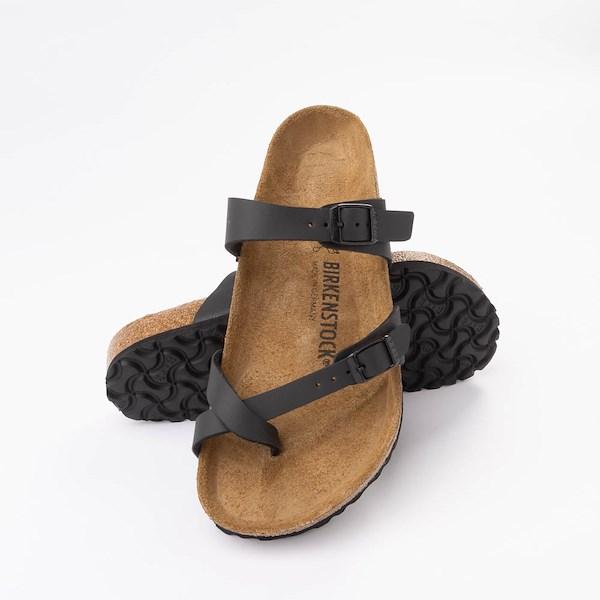 Womens Birkenstock Mayari Slide Sandal - Mocha Product Image