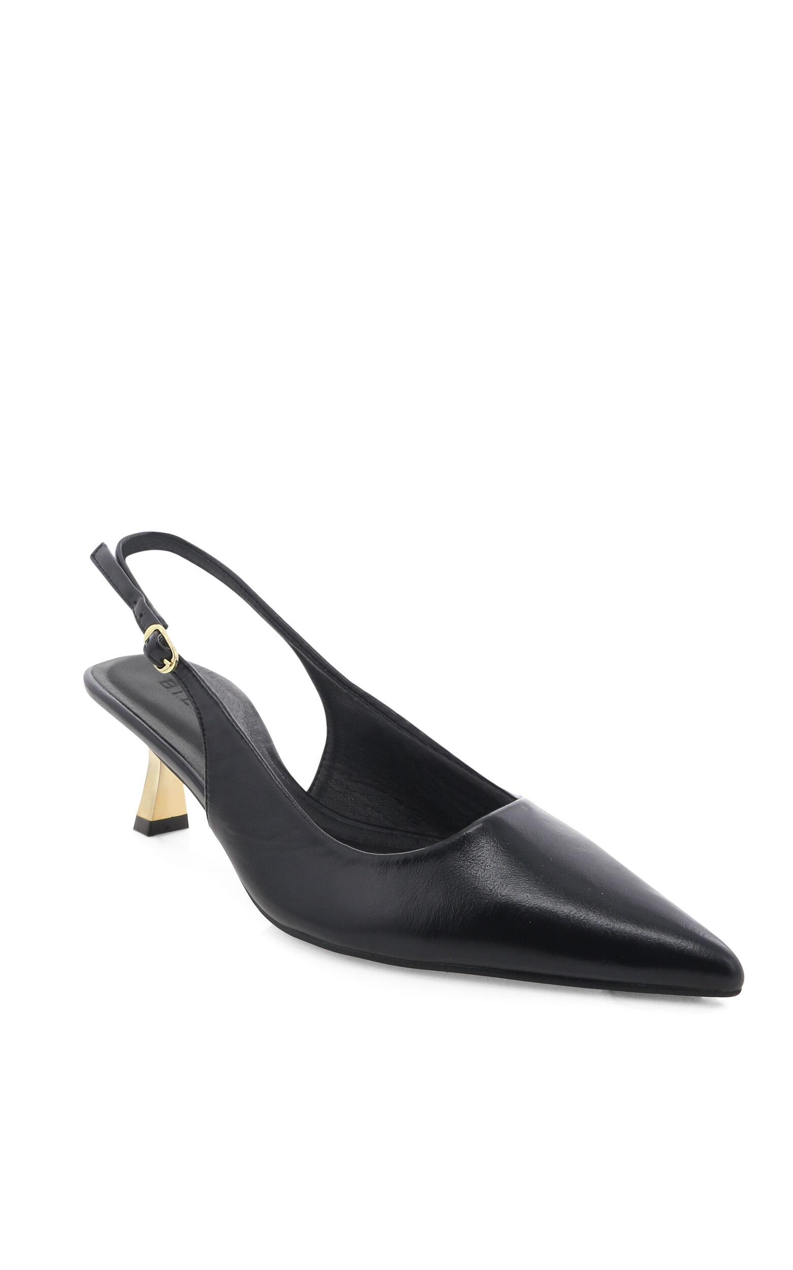 Billini - Anaya Heels in Black Shine Gold Product Image