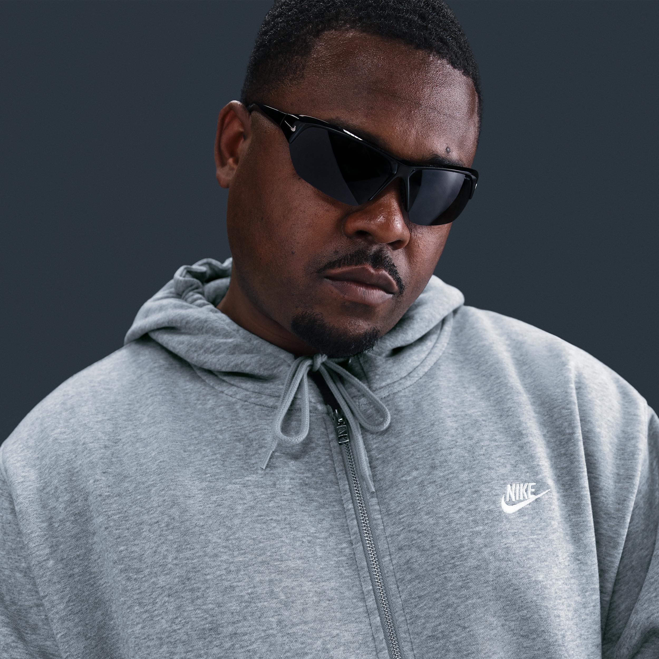 Nike Mens Club Full-Zip Fleece Hoodie | FN3861-063 Product Image