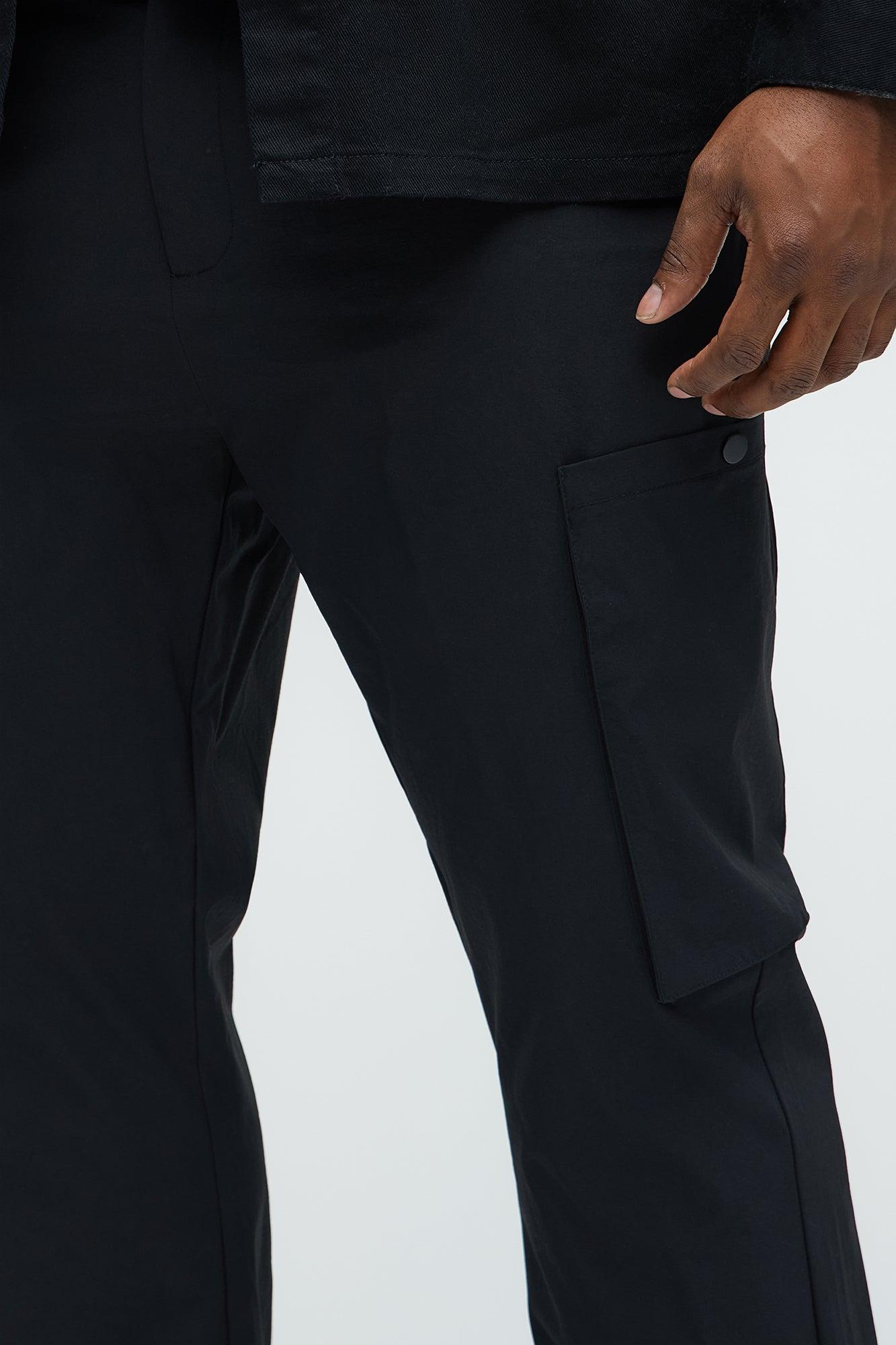 Easy Tech Slim Flare Pants - Black Product Image