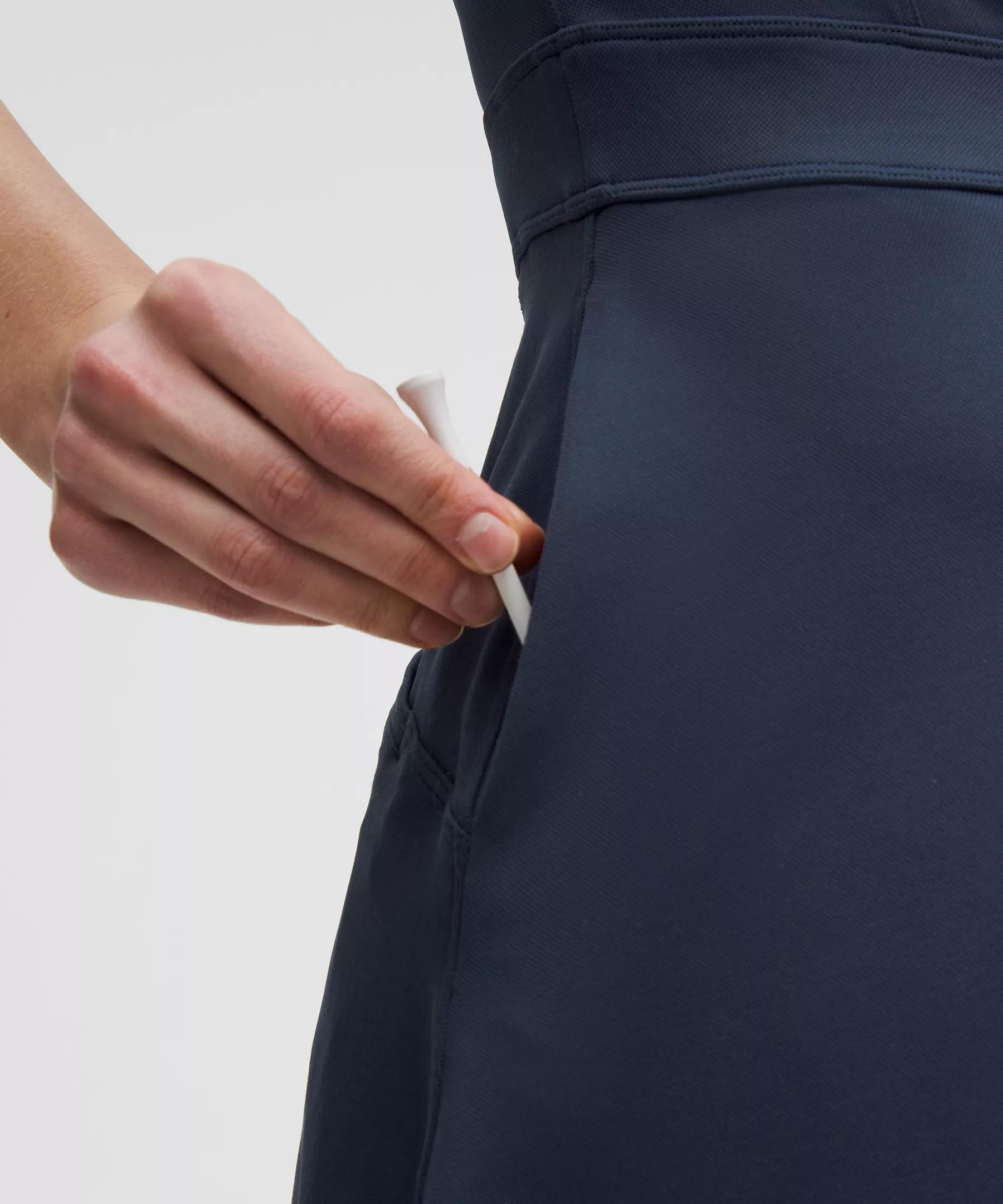 Pique Short-Sleeve Golf Polo Dress Product Image