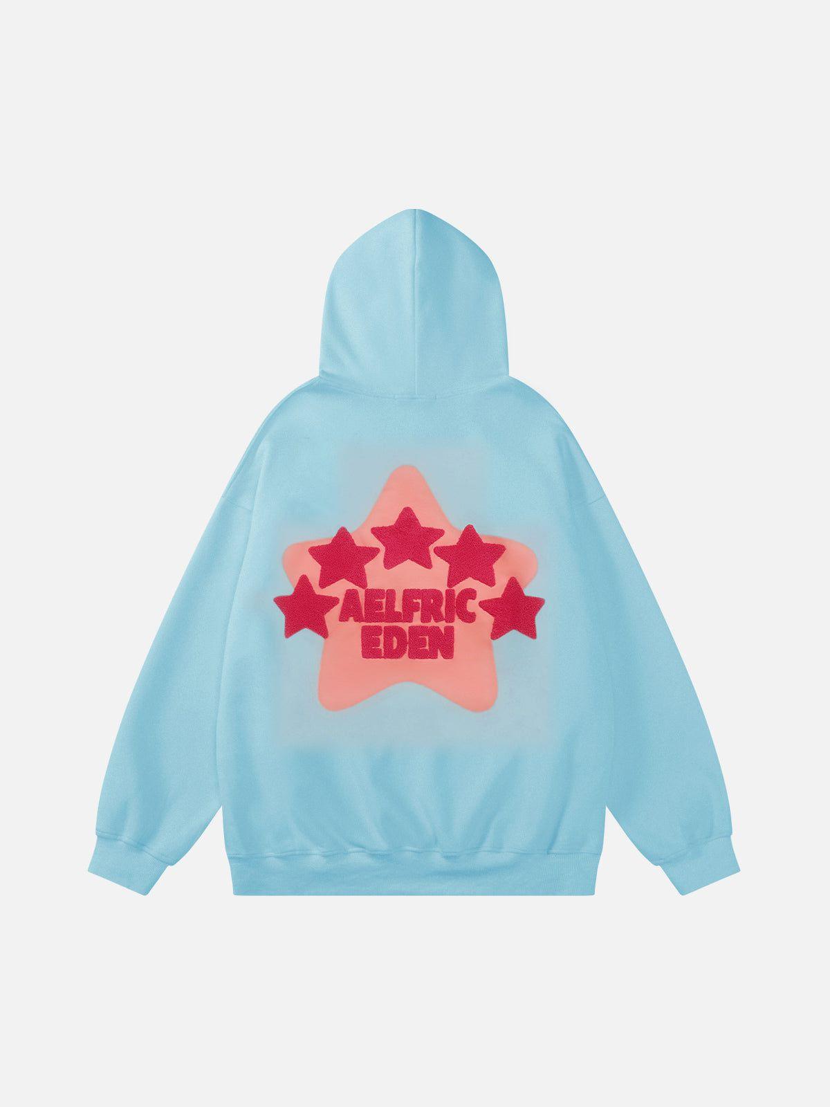 Aelfric Eden Vintage Embroidery Eden Star V303 Hoodie Product Image