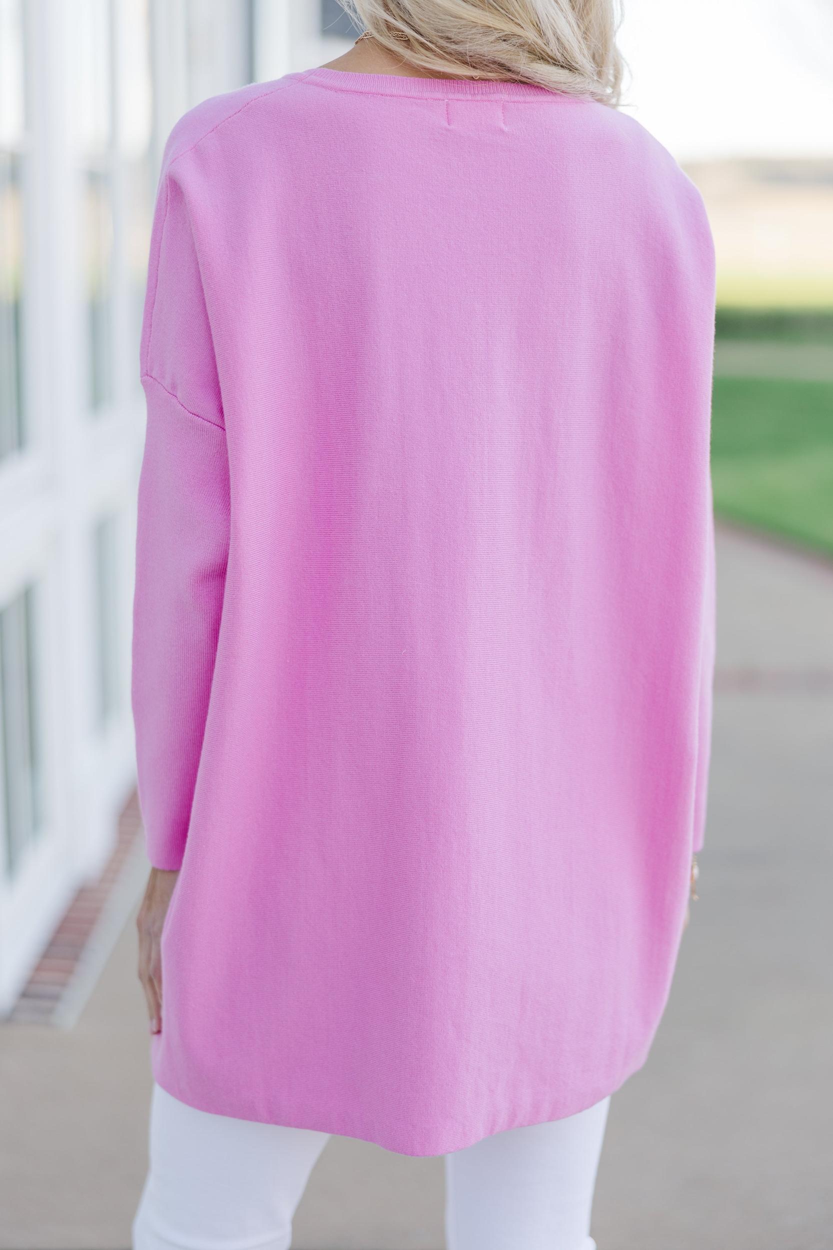 Loving My Life Pink Pocket Tunic Female Product Image