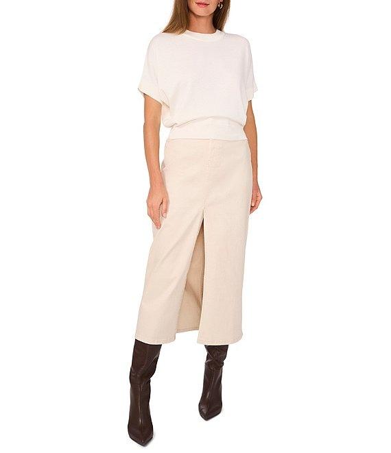 1. STATE Crew Neck Drop Shoulder Top Product Image