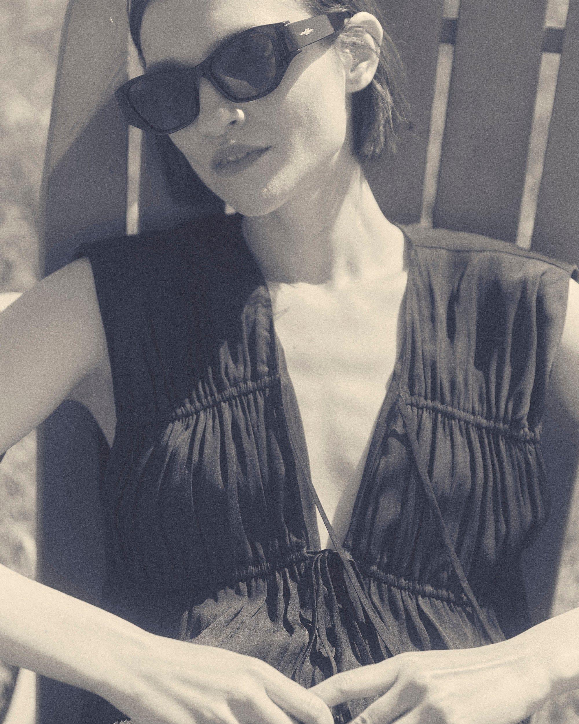 Nidhi Plisse Mini Dress Product Image