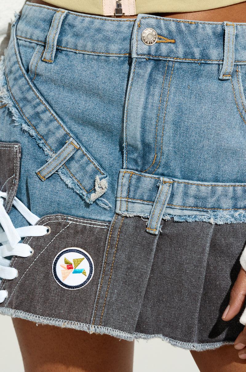 STEP-UP MINI SKIRT Product Image