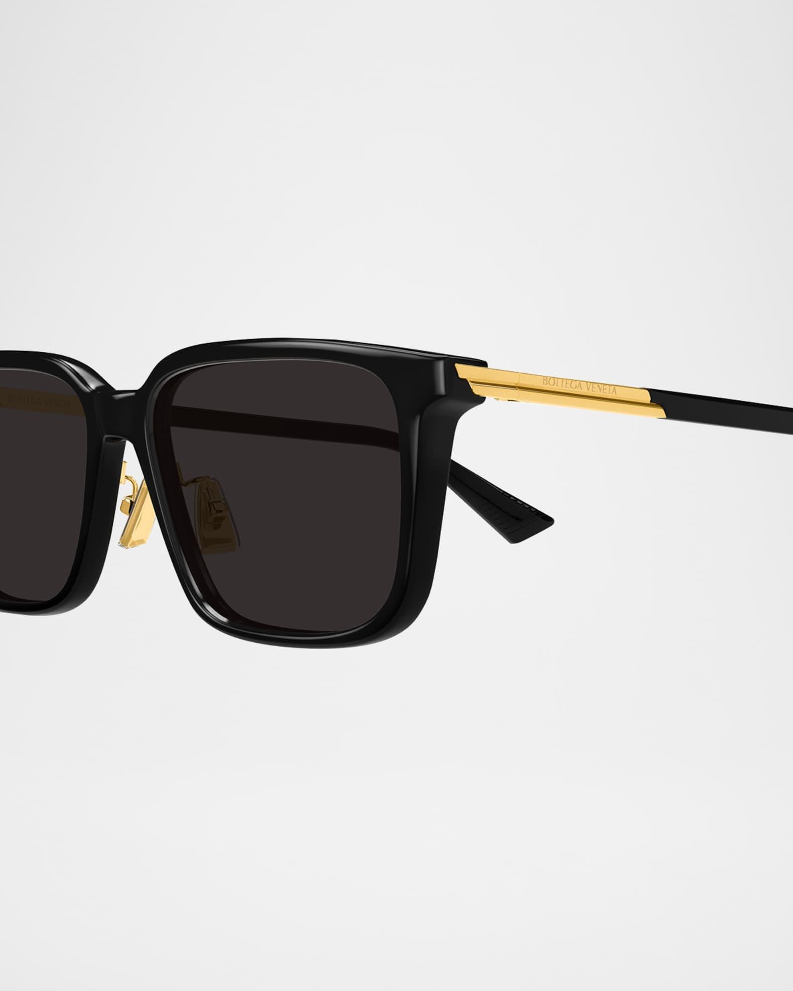 Men's BV1374SK Acetate Rectangle Sunglasses Product Image