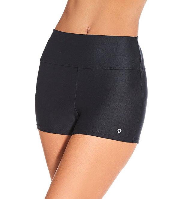 Next by Athena Good Karma High Waist Jump Start Short Swim Bottom Product Image