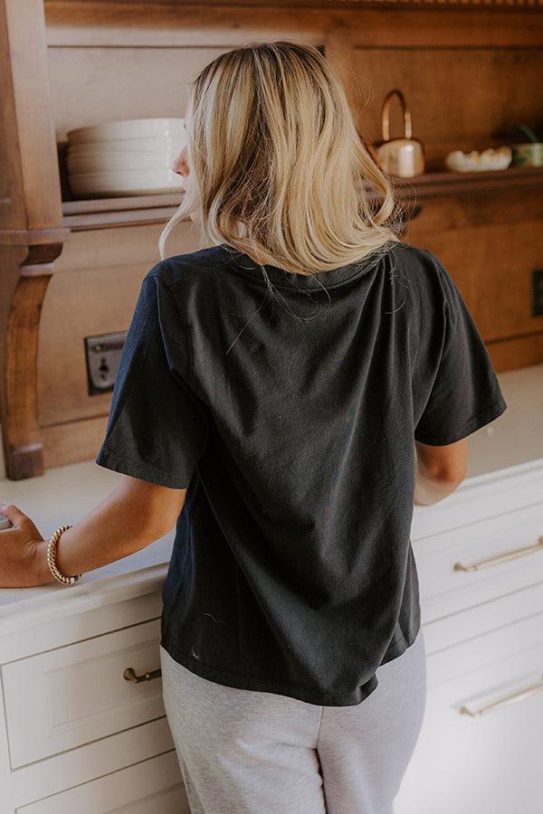 Casual Cues Tee in Black Product Image