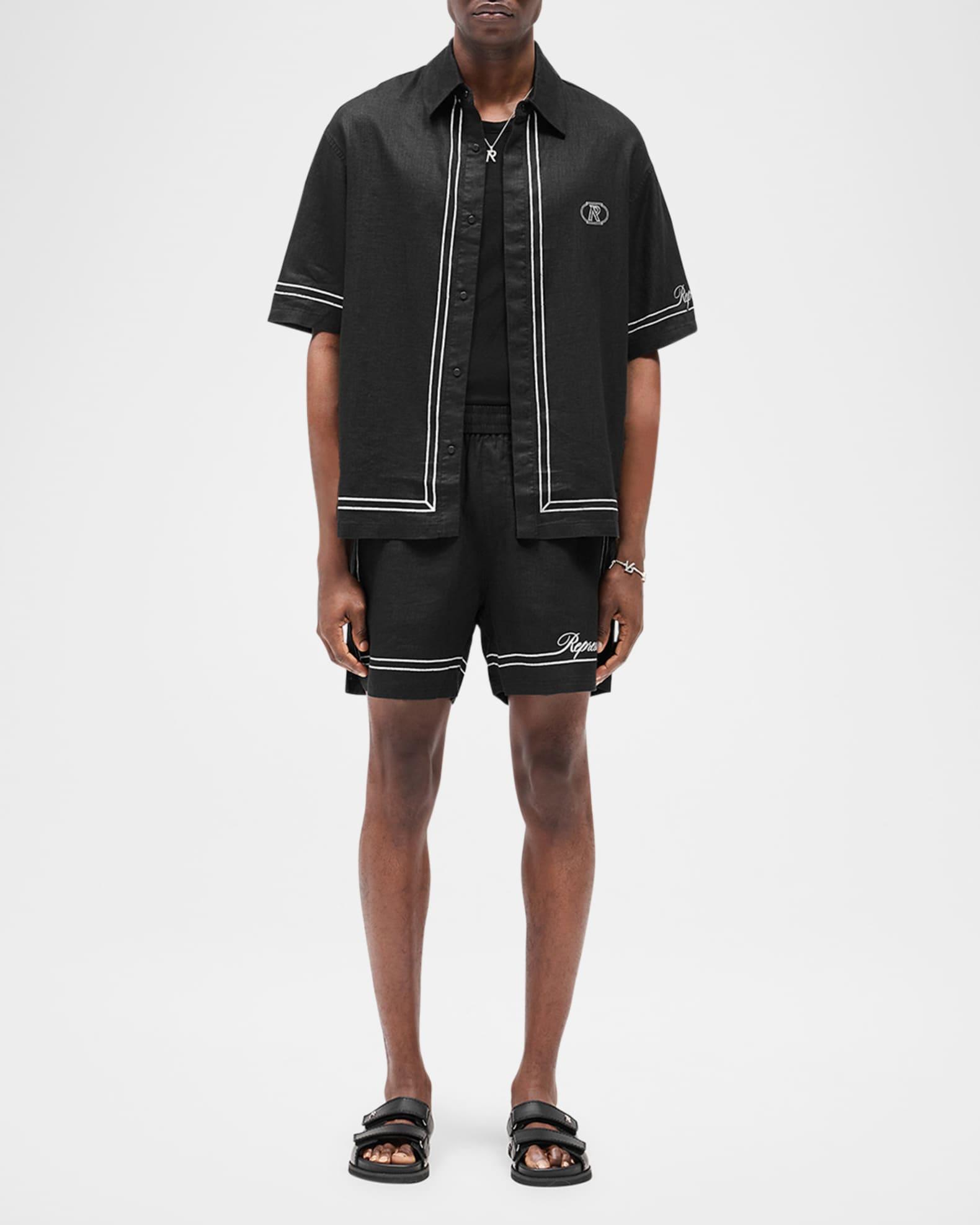 Men's Border Pull-On Shorts Product Image