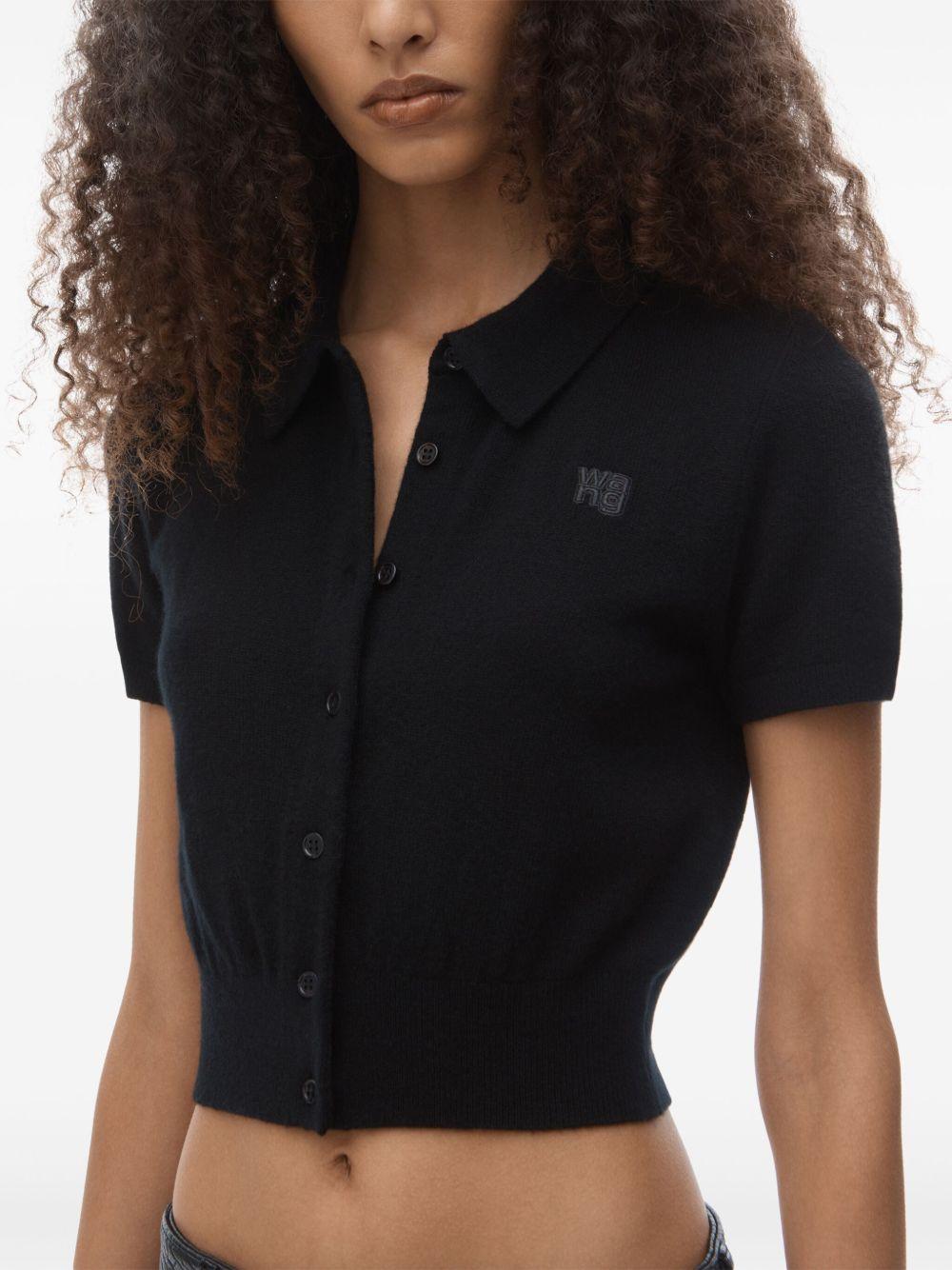 logo-embroidered polo shirt Product Image