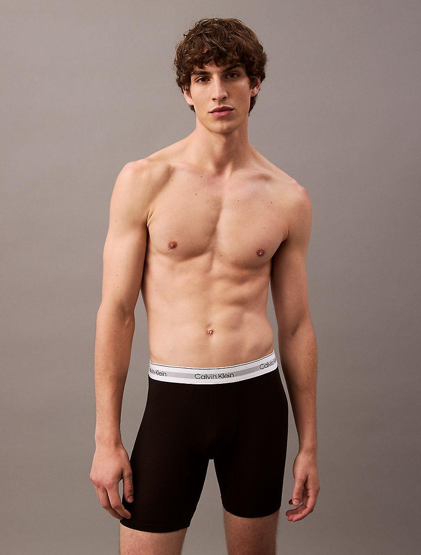 Icon Modal Mesh 3-Pack Long Boxer Brief Product Image