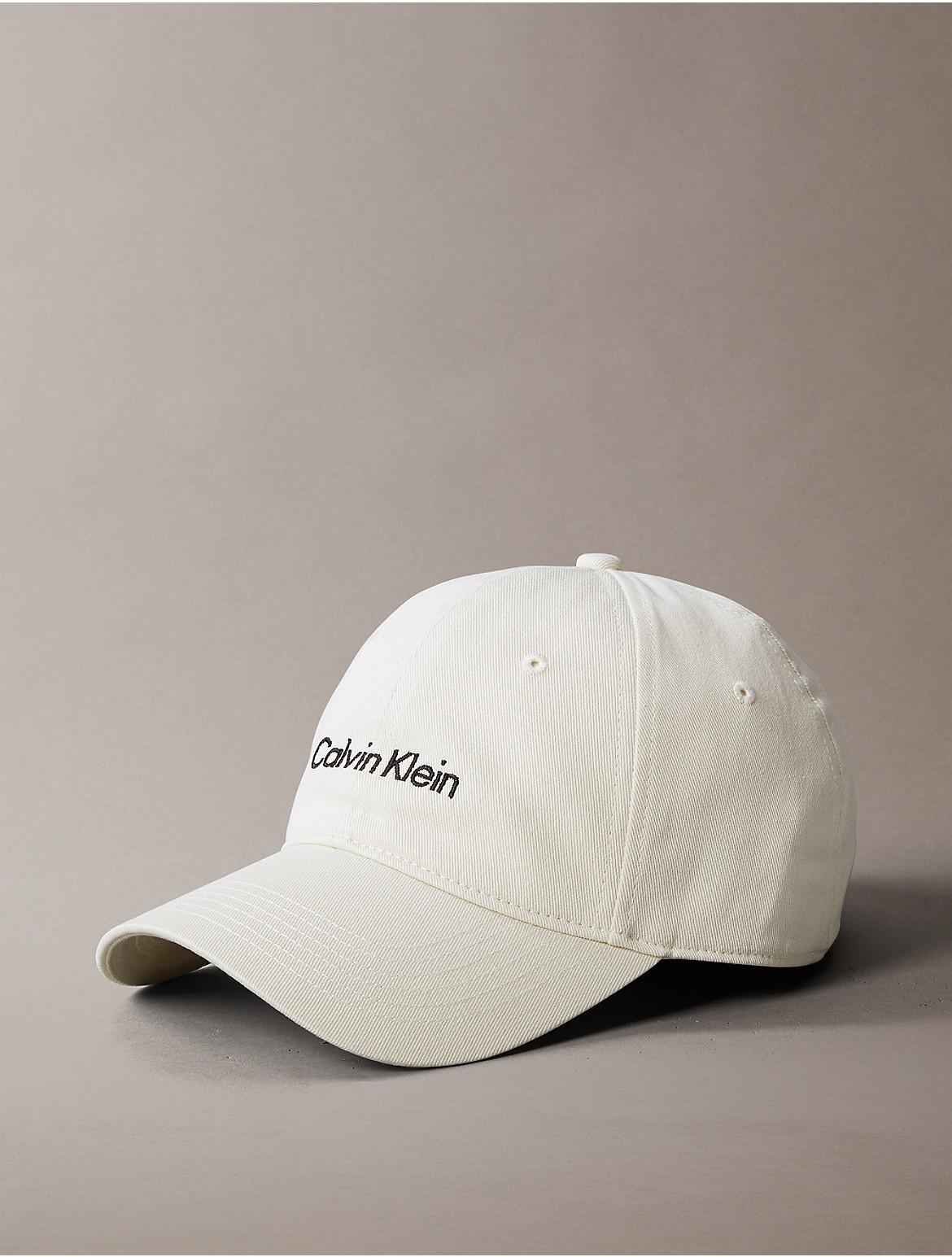 Calvin Klein Mens Standard Baseball Cap - White Product Image