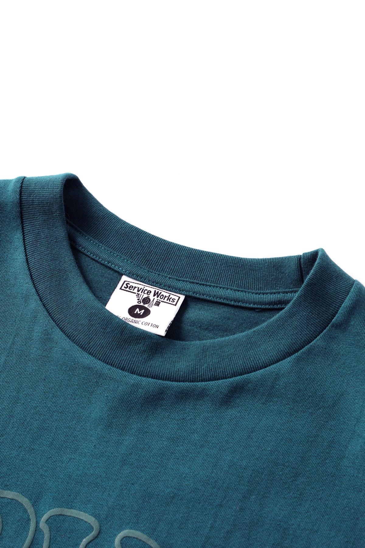 Service Works - Arch Logo Tee - Petrol Product Image