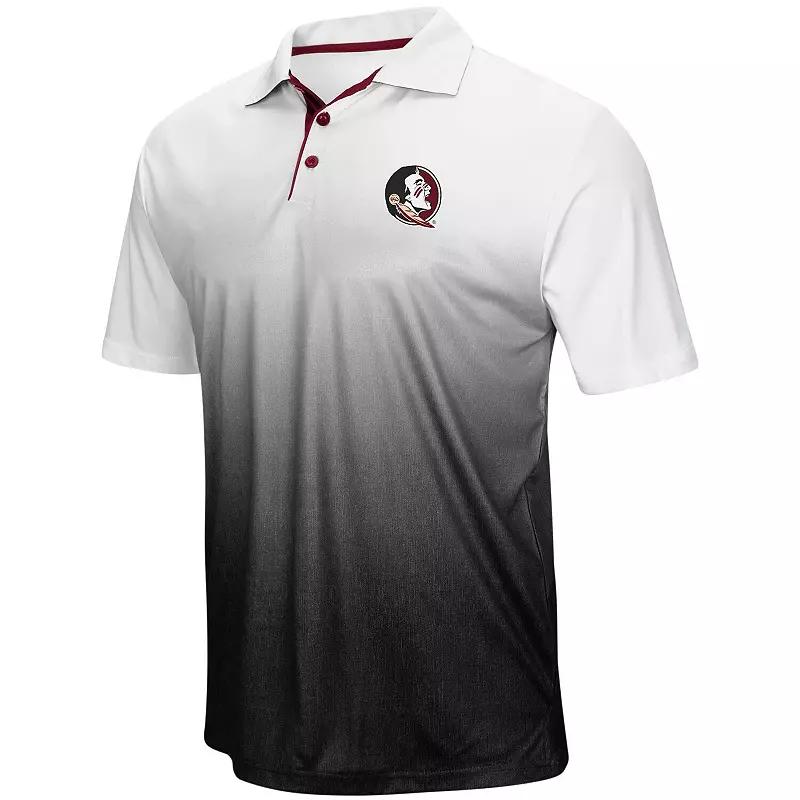 Mens Colosseum Heathered Gray Alabama Crimson Tide Magic Team Logo Polo Product Image