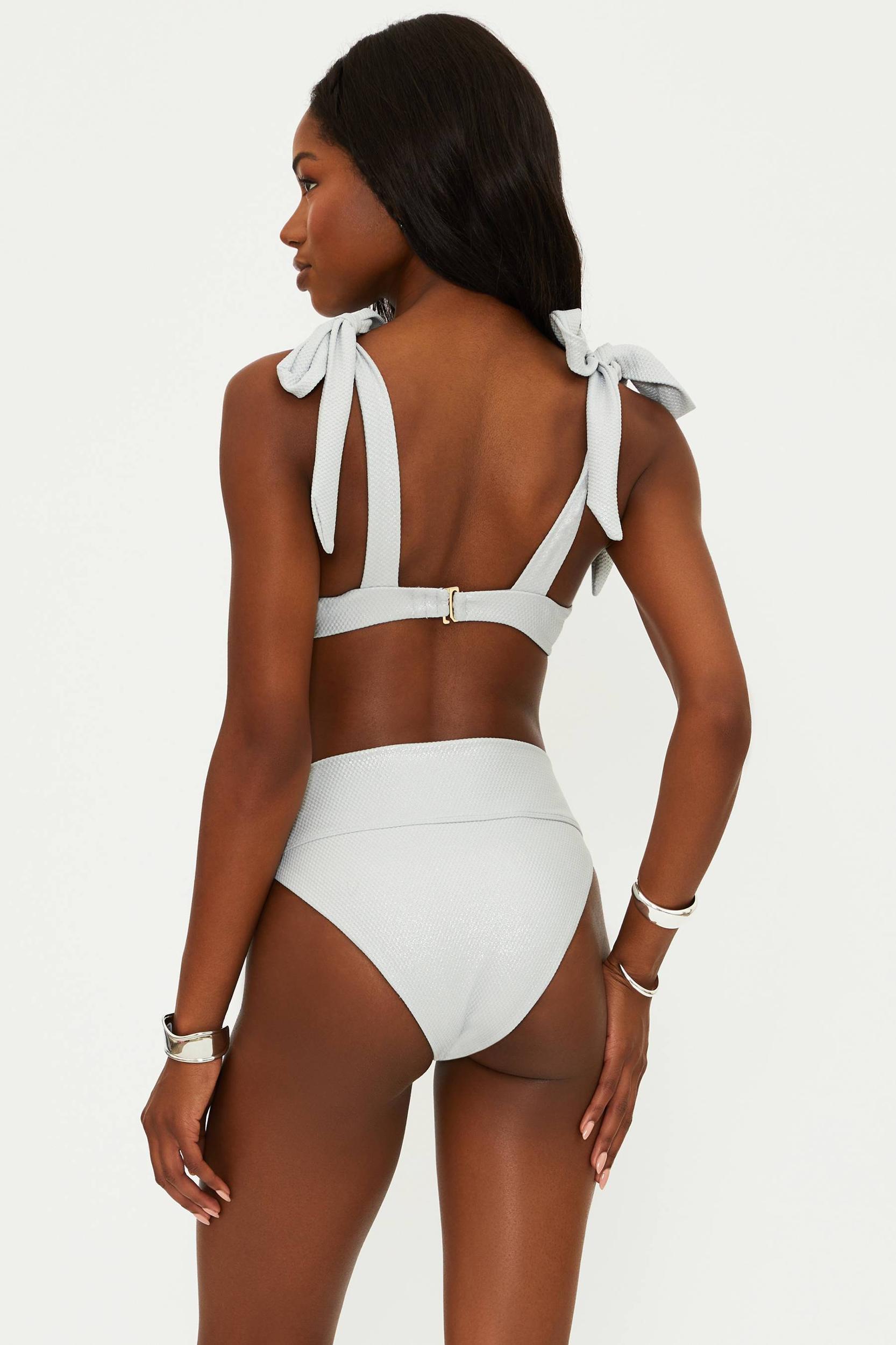 Blair Top Silver Shine Waffle Product Image