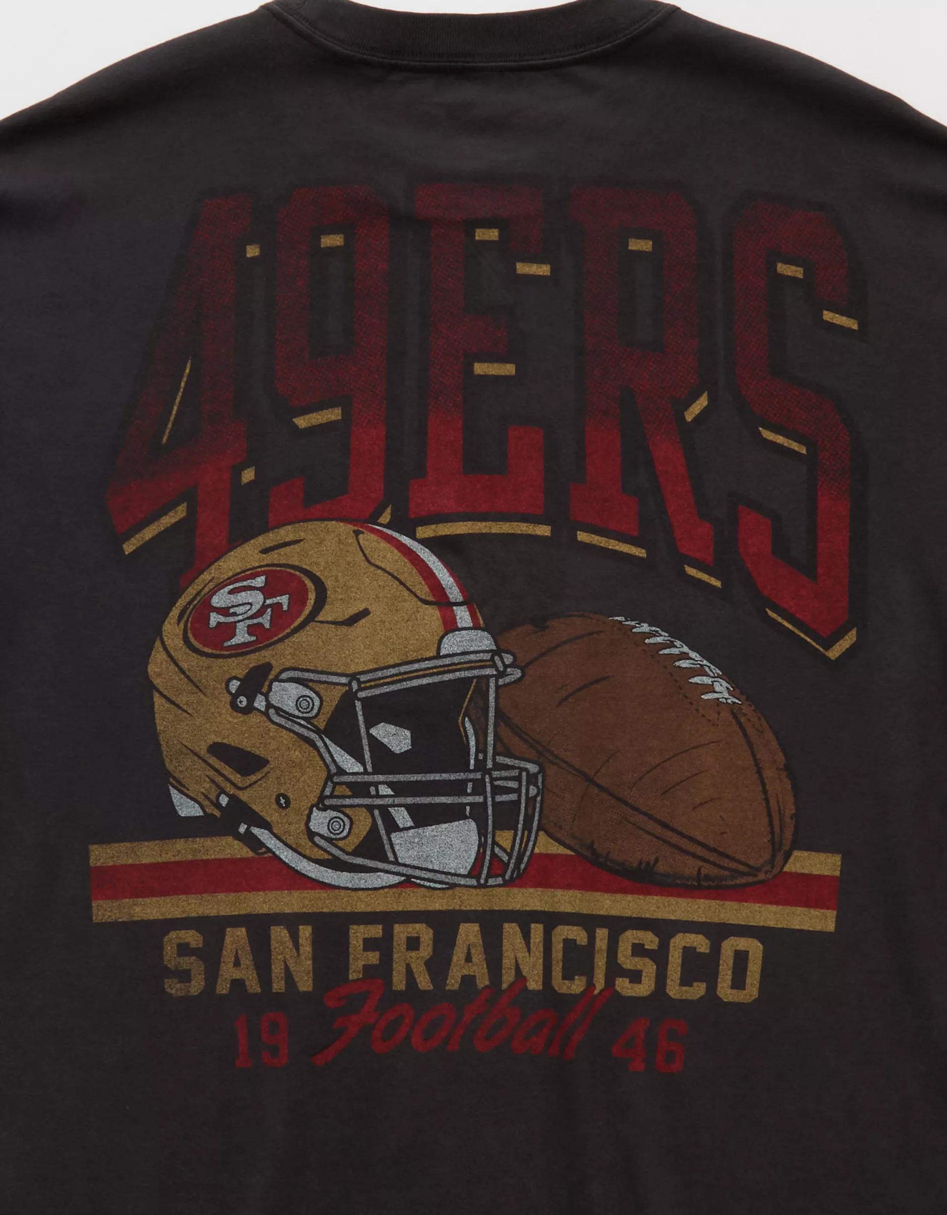AE Boxy NFL San Francisco 49ers Graphic T-Shirt Product Image