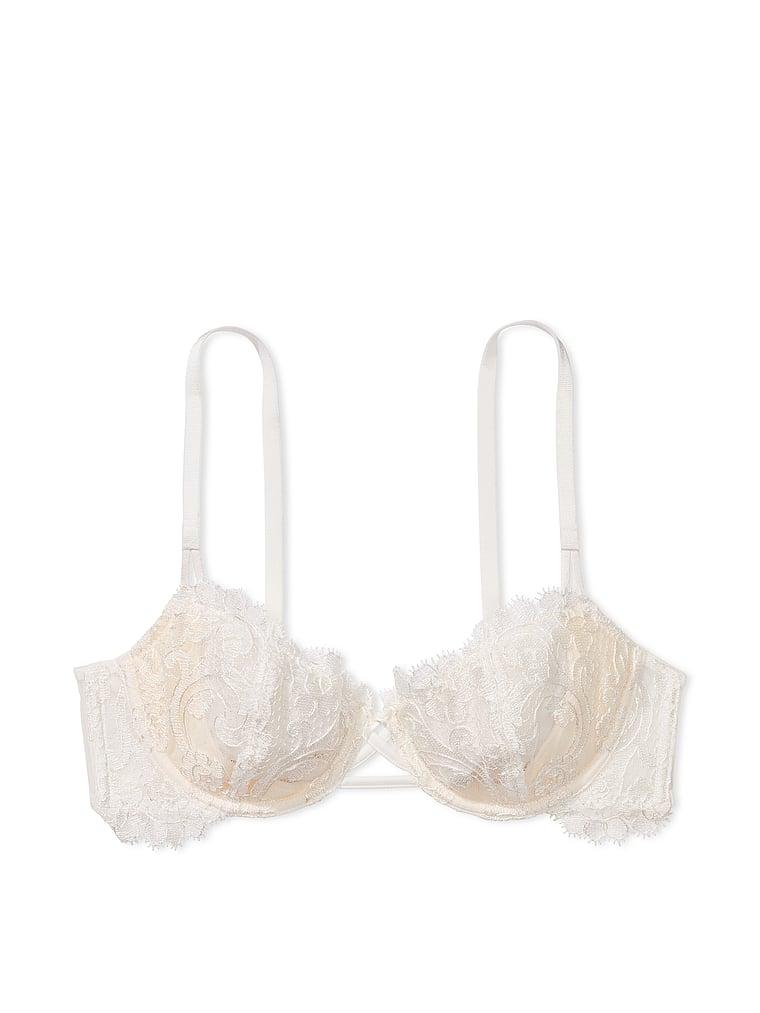 Wicked Unlined Boho Floral Embroidery Balconette Bra Product Image