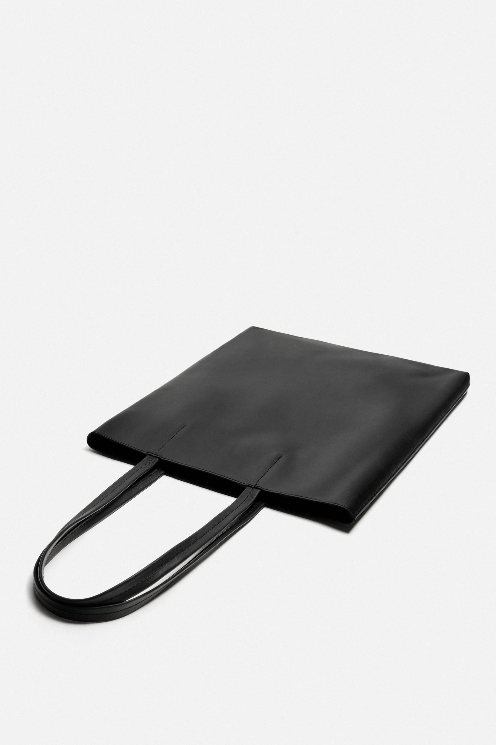 LEATHER SHOPPER BAG Product Image