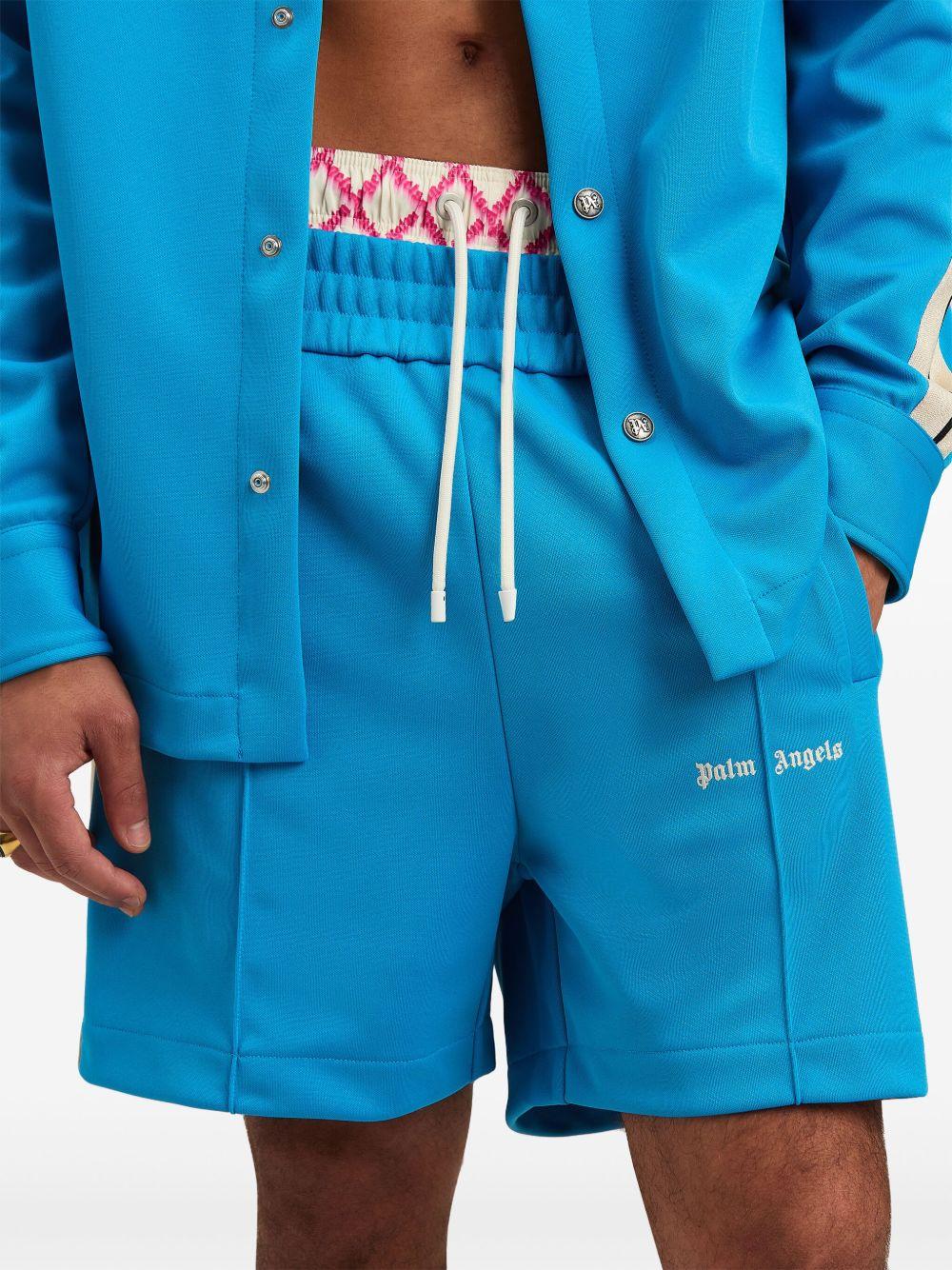 logo-print track shorts Product Image