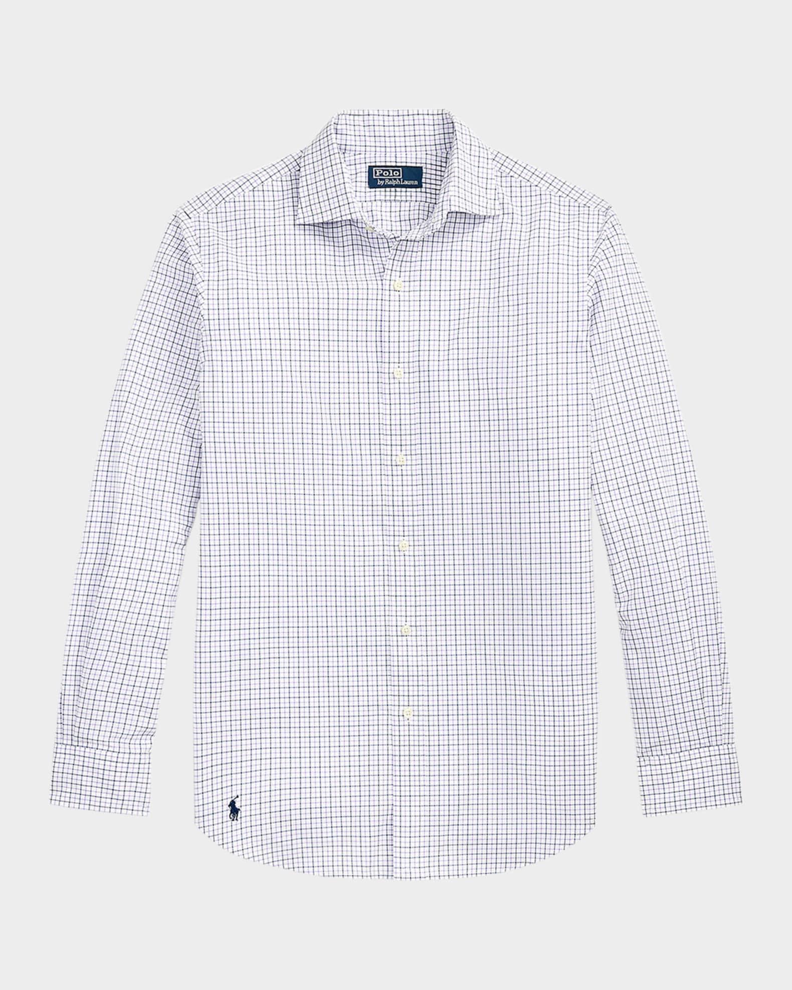 Mens Classic Fit Poplin Button-Front Shirt Product Image