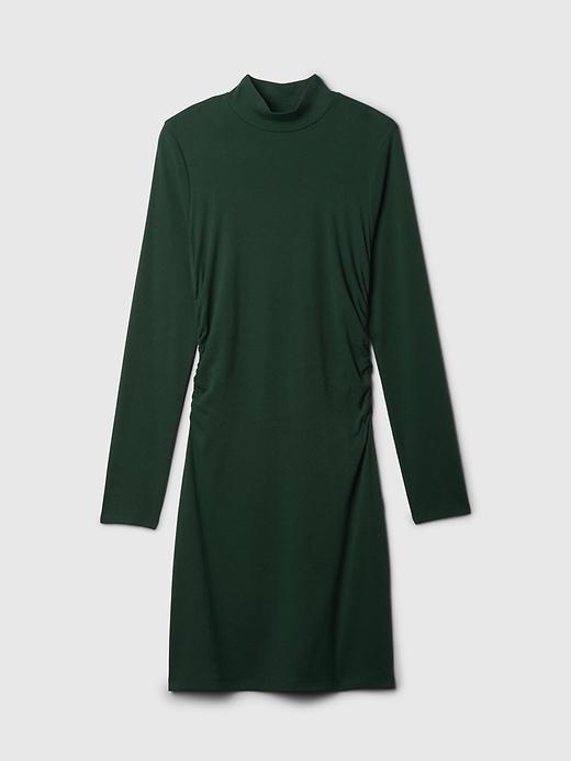 Modern Rib Mockneck Mini Dress Product Image