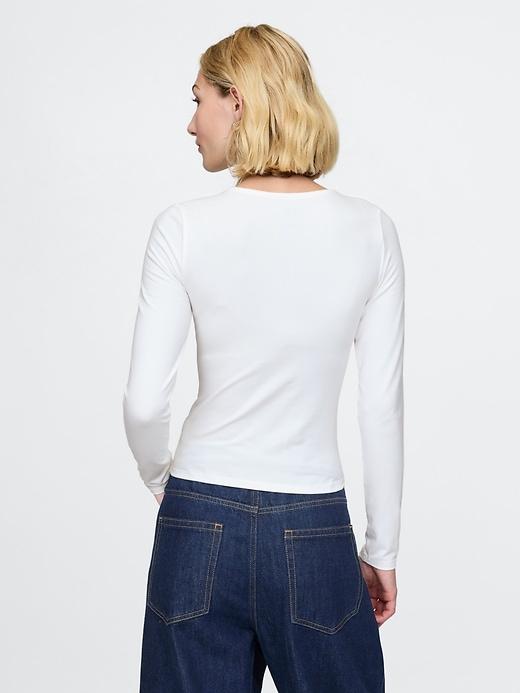 Modern Compact Jersey Cropped T-Shirt Product Image