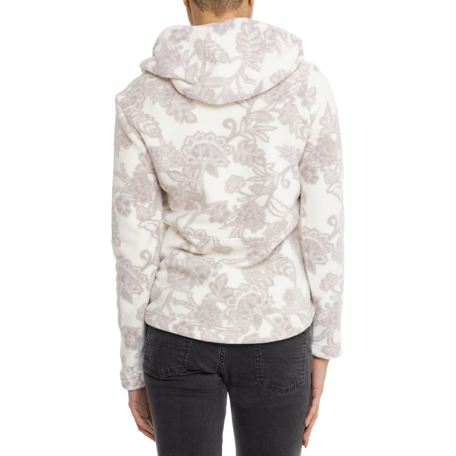 Avalanche Printed Sherpa Fleece Hoodie - Zip Neck Product Image