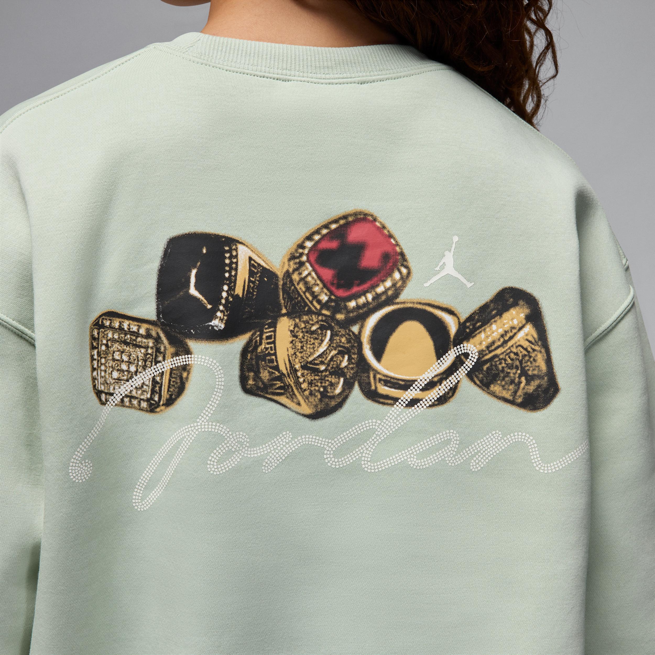 Jordan Brooklyn Fleece Women's Crew-Neck Sweatshirt Product Image