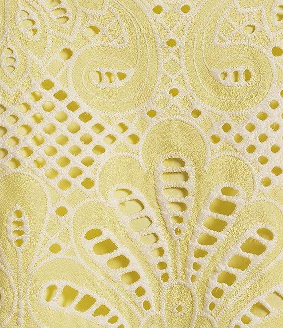 Antonio Melani Coordinating Blake Sleeveless Eyelet Blouse Product Image