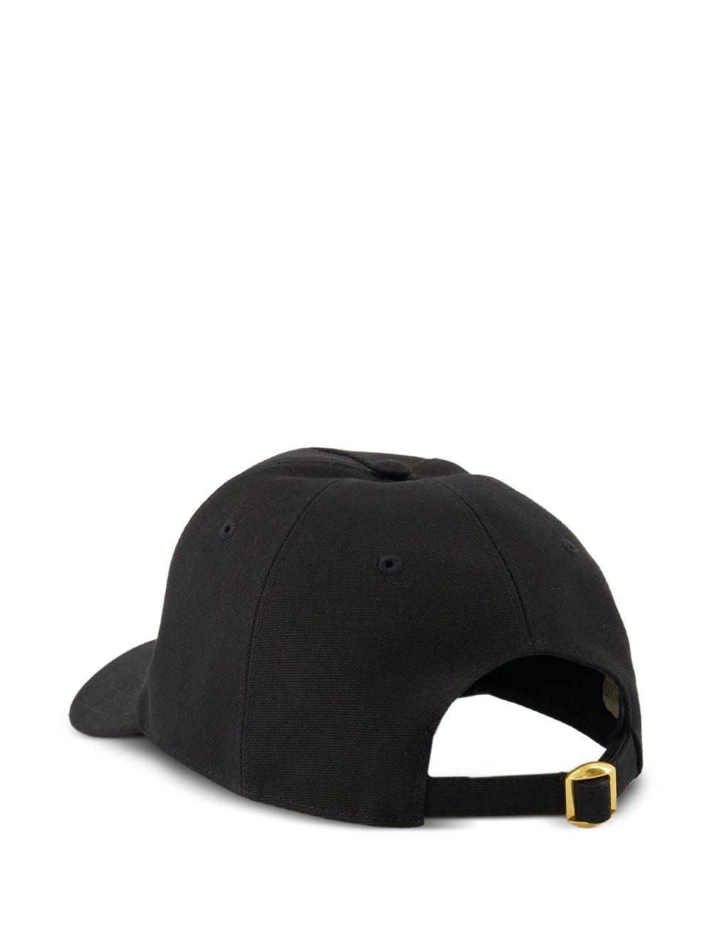 logo-embroidered cotton cap Product Image