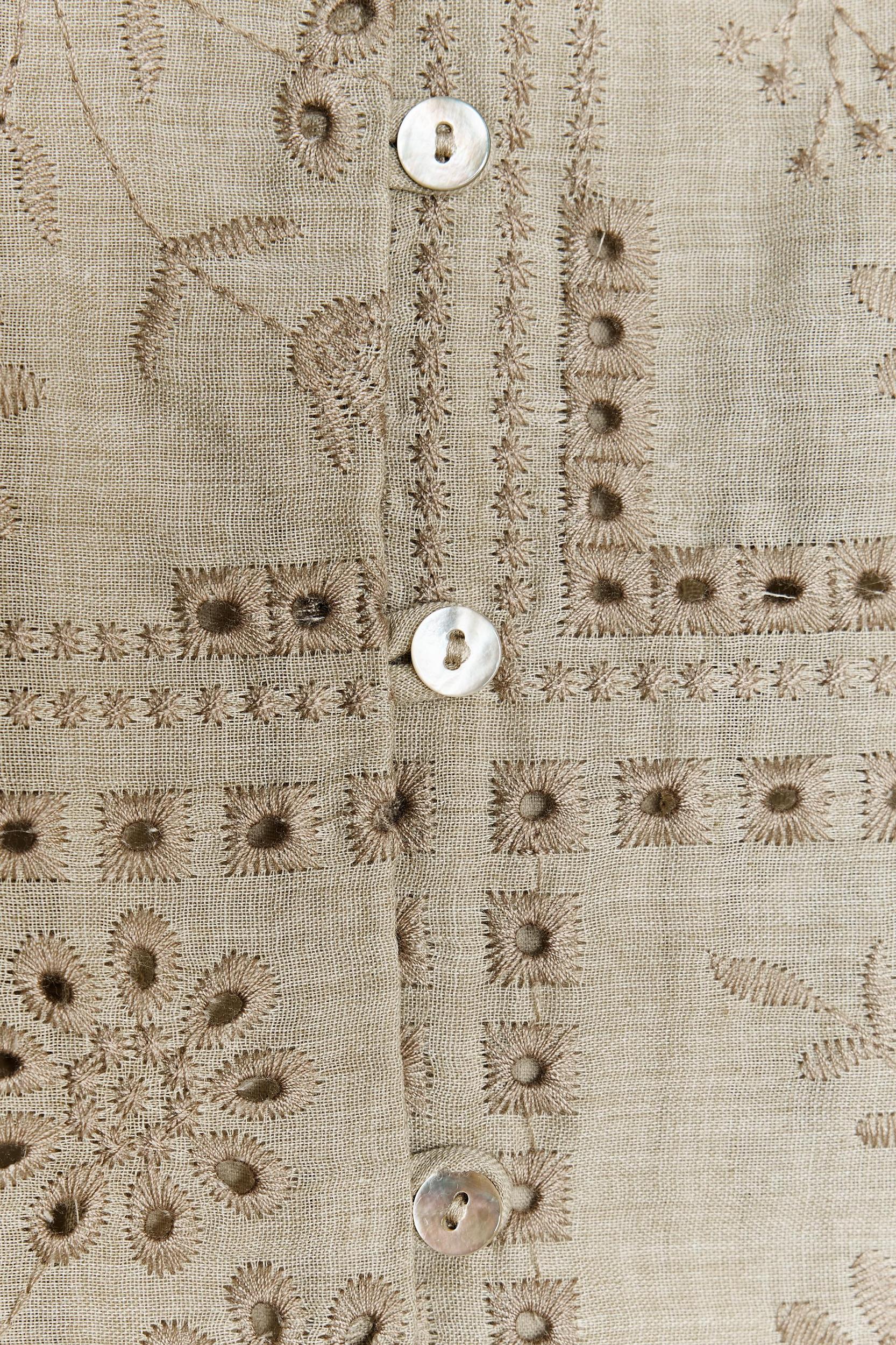 OPENWORK EMBROIDERY SHIRT Product Image