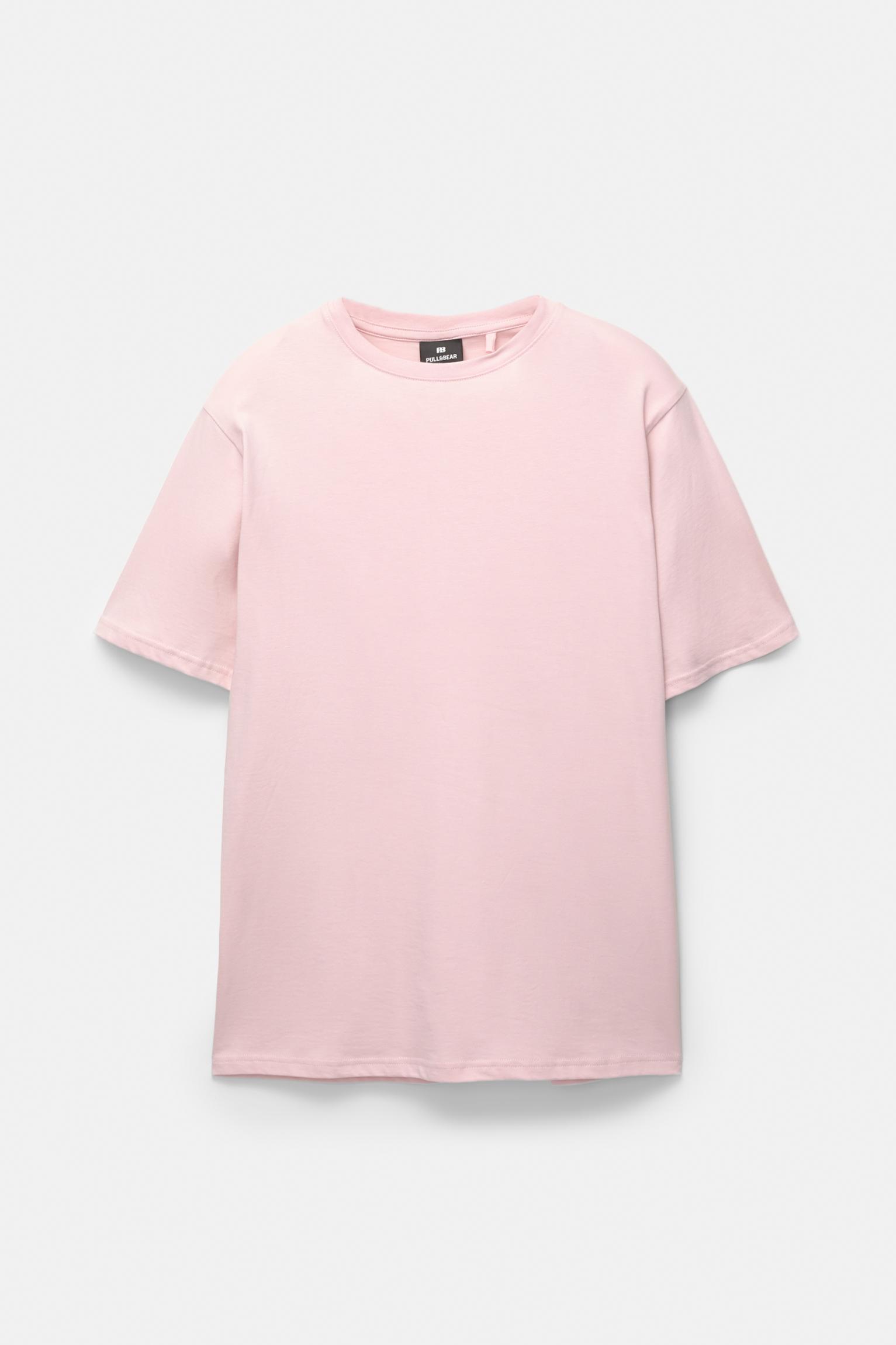 Basic short sleeve cotton T-shirt Product Image