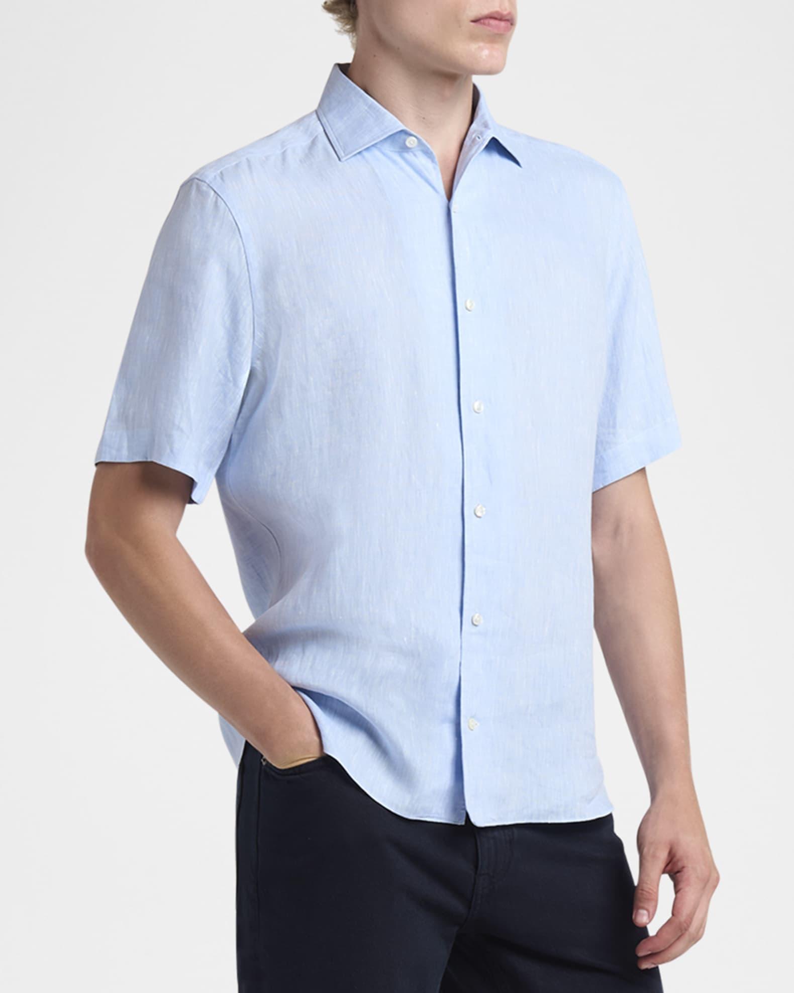 Men's Oasi Lino Sport Shirt Product Image