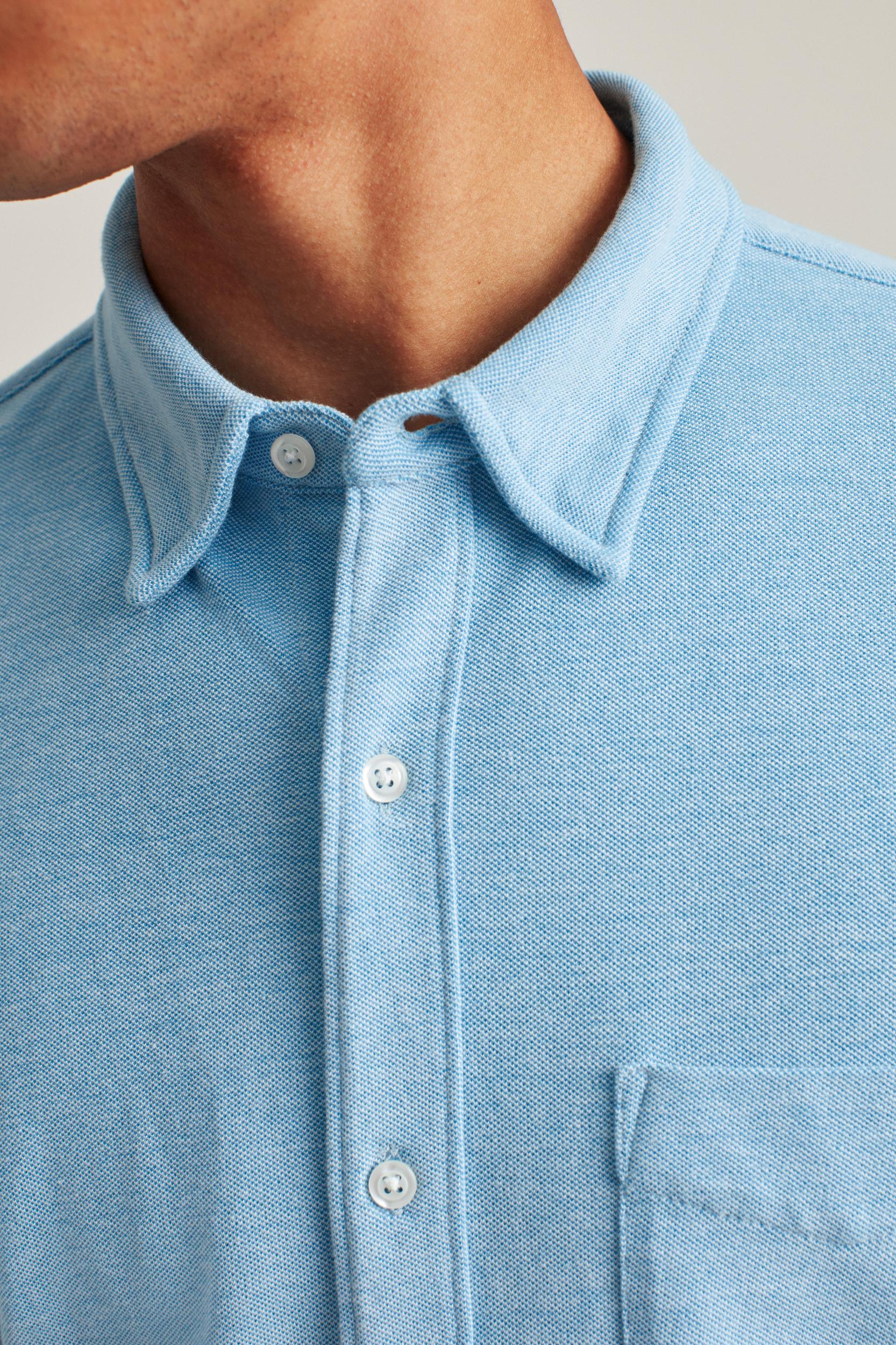 Knit Oxford Shirt Product Image